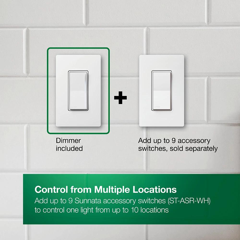 Lutron® STCL-153M-WH