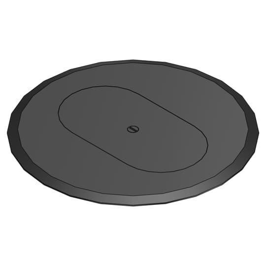 Steel City® P-68-DRC-BLK