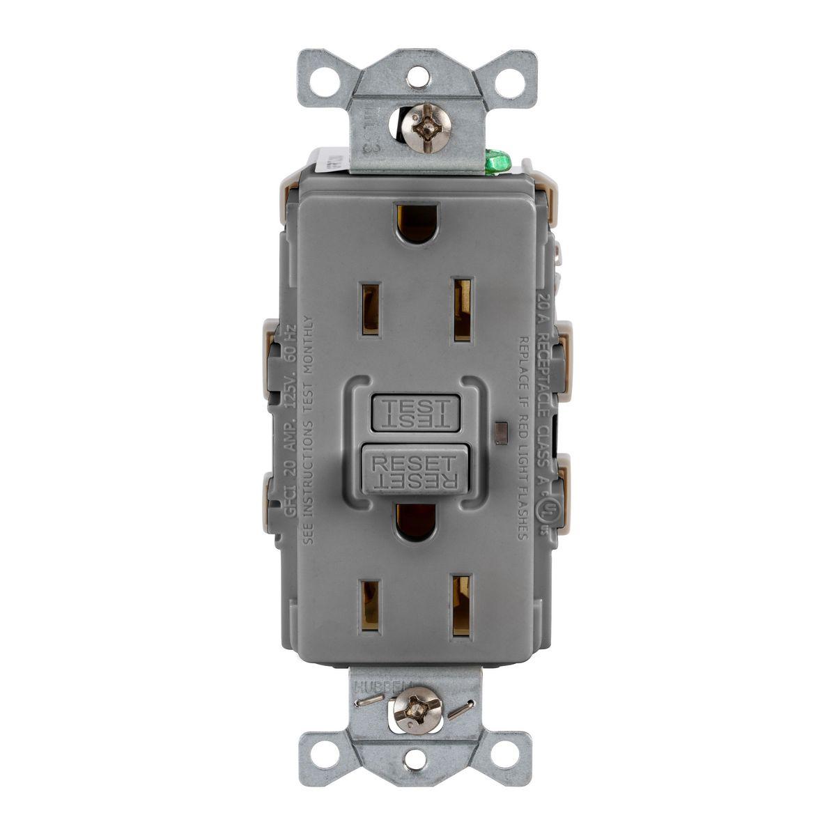 Hubbell Wiring Device-Kellems GFR15GRY