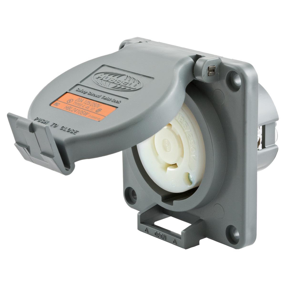 Hubbell Wiring Device-Kellems HBL2410SW